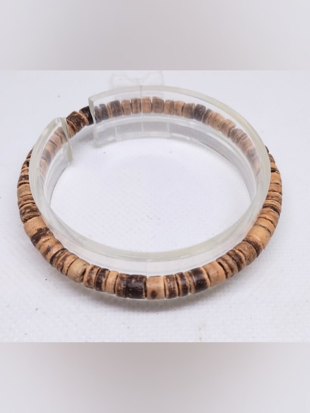 Men's Bracelet Beaded Beads Brown Jewelry New G30